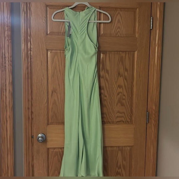 NWT The Perla Racerback Metallic Midi Dress Sz Lg - Picture 4 of 5